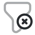 Filter Remove SVG Icon